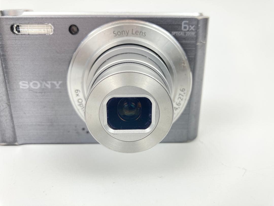 【極美品】 SONY Cyber-Shot W810 シルバー コンデジ