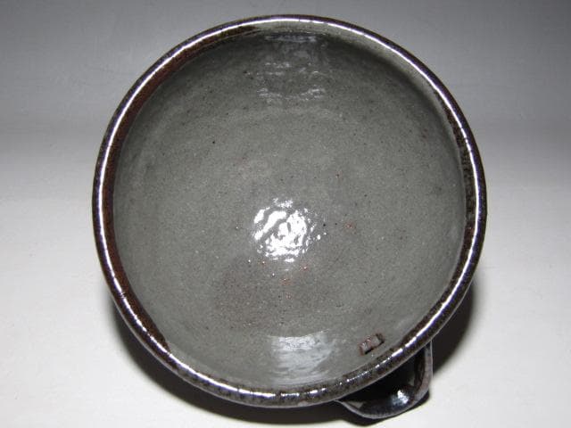 十二代 中里太郎右衛門(無庵) 唐津皮鯨茶碗 片口茶碗 裏千家鵬雲斎花押e205