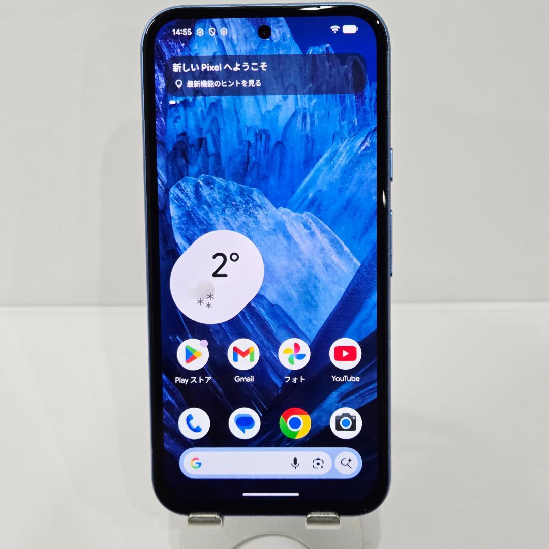 01 Google Pixel 8a ベイ (ブルー) SIMフリー 美品