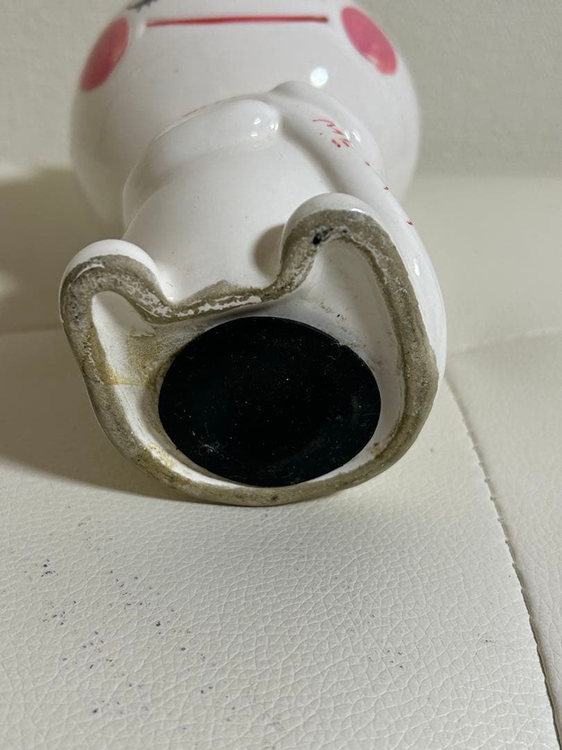 モ*)様 内藤ルネ 貯金箱 ねこ 陶器製