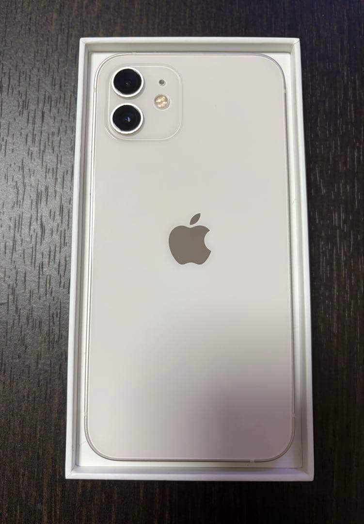 Apple iPhone12 ホワイト 箱付き 128GB 100％