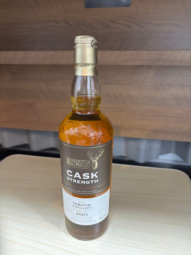 【未開封】Tomatin 2007 GM Gordon and Macphail