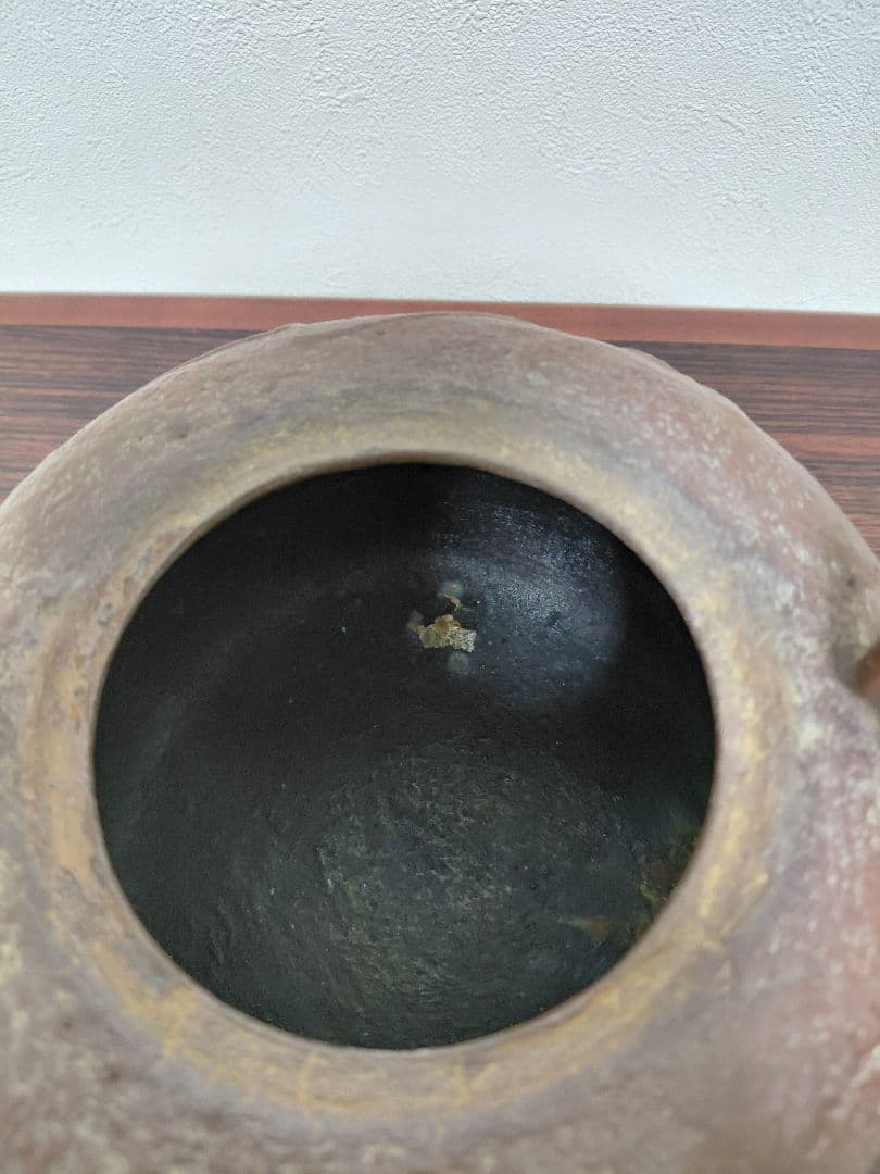 南部鉄瓶　作者不明　茶道具
