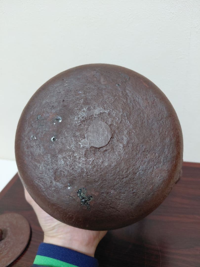 南部鉄瓶　作者不明　茶道具