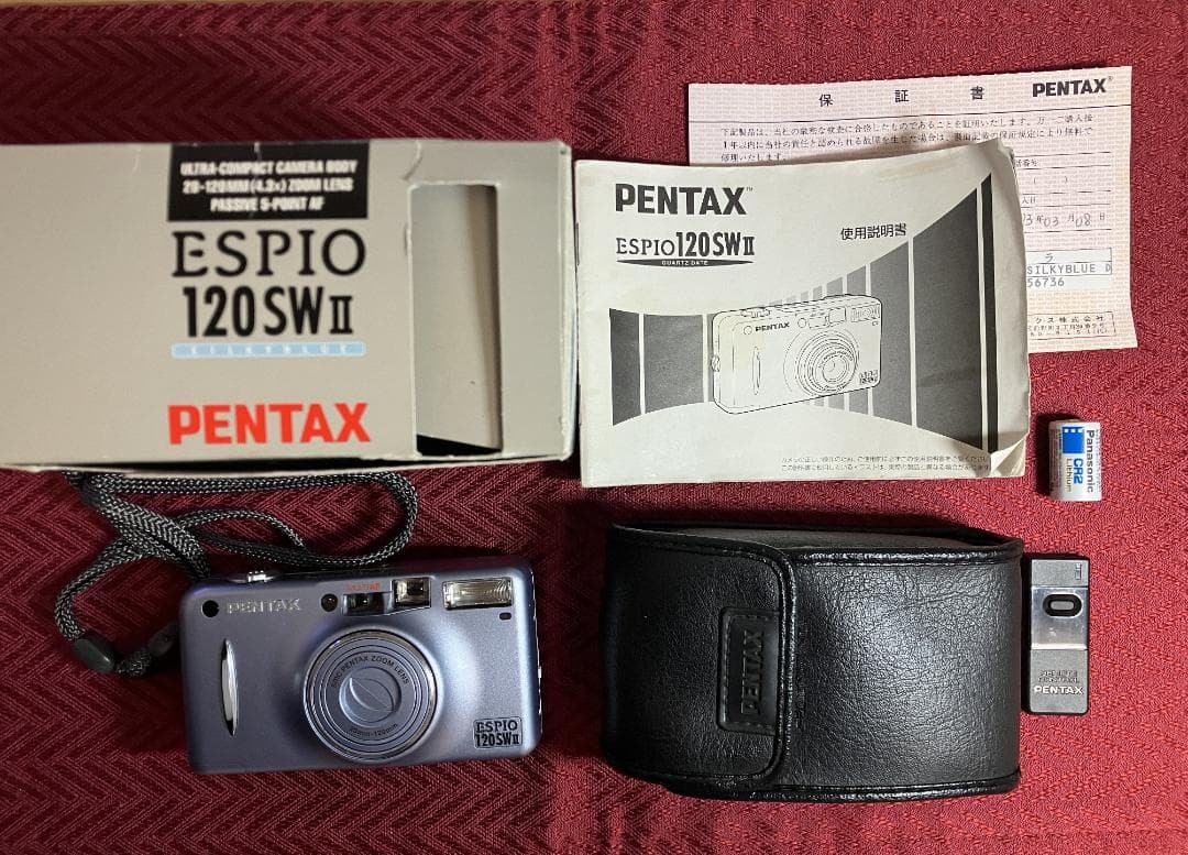 PENTAX ESPIO120SW II 完動品 電池付