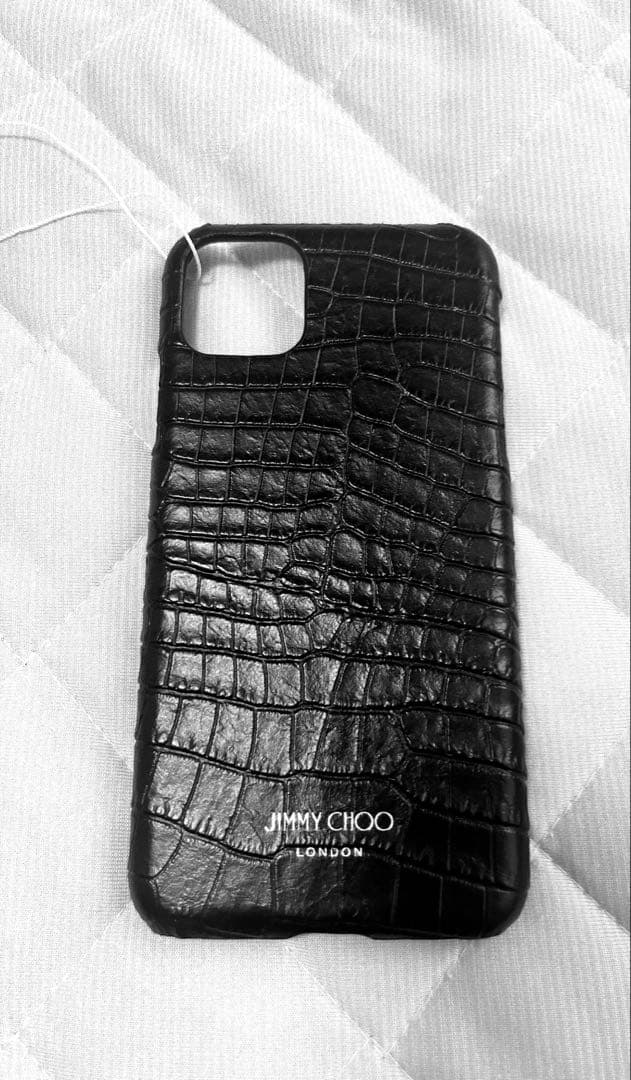 【匿名配送】JIMMYCHOO クロコダイル　iPhone11pro max