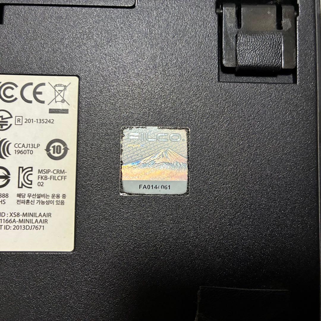 美品FILCO Majestouch MINILA Air ワイヤレスキーボード