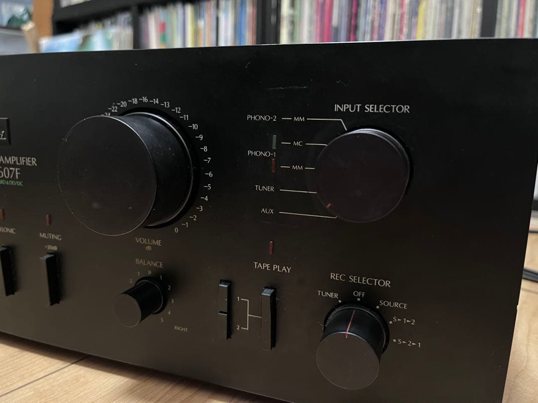 山水 sansui AU-D607F プリメインアンプ ジャンク