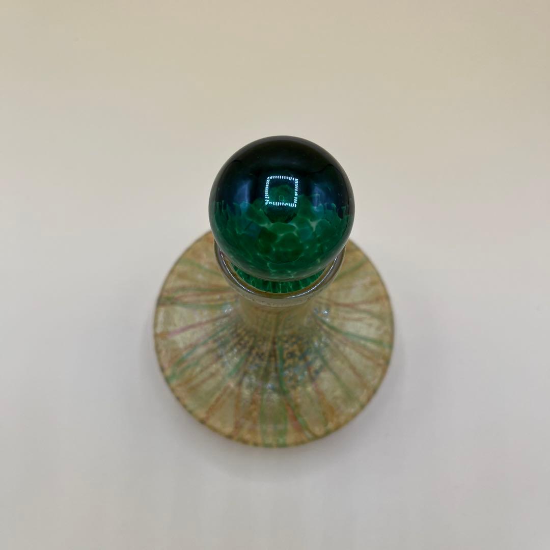 ⭐️ガラス工芸⭐️デカンタ⭐️金箔⭐️ガラス作家もの⭐️