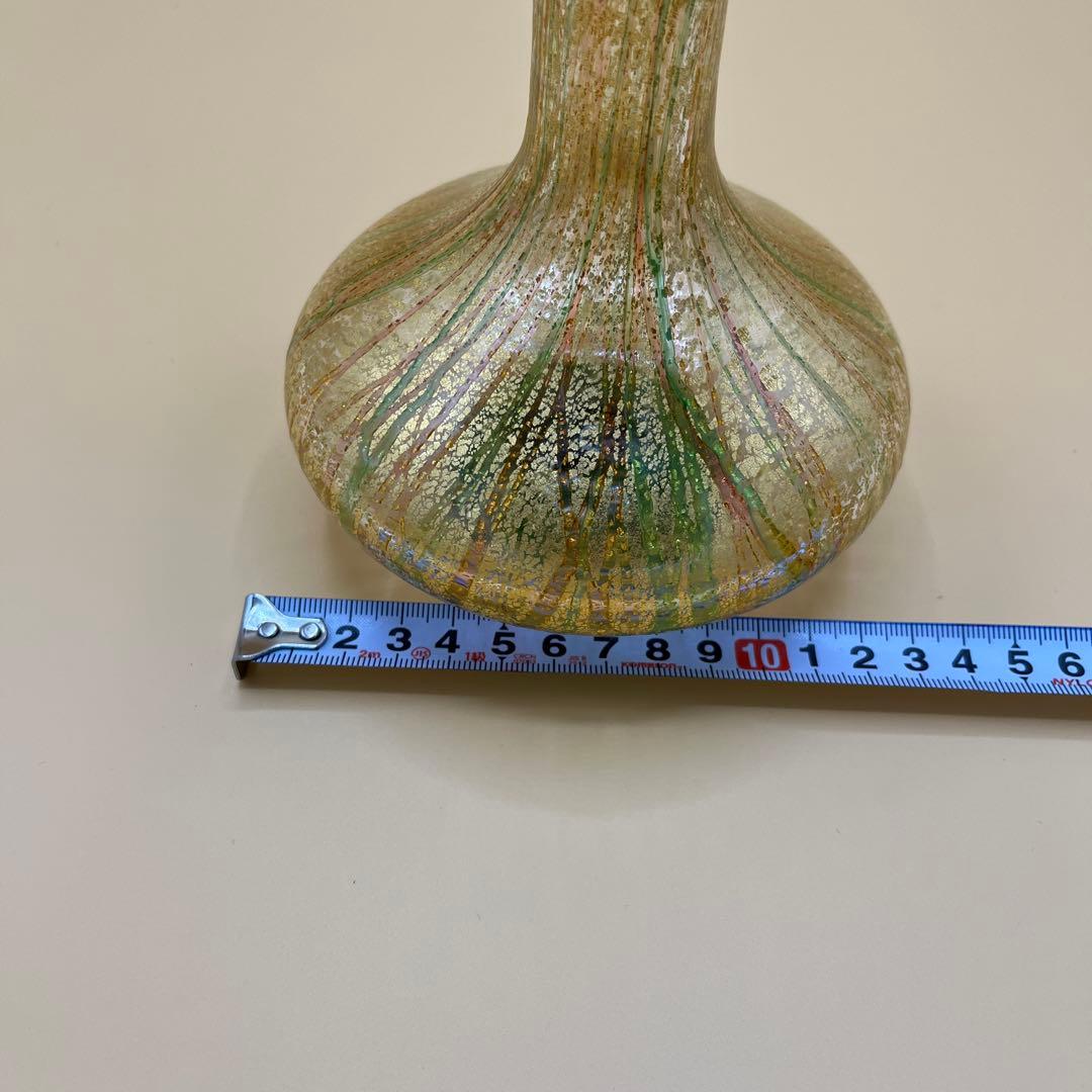 ⭐️ガラス工芸⭐️デカンタ⭐️金箔⭐️ガラス作家もの⭐️
