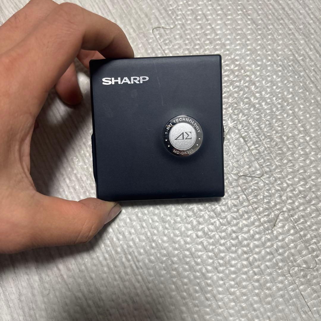 ポータブルプレーヤー SHARP MD-DK301-B