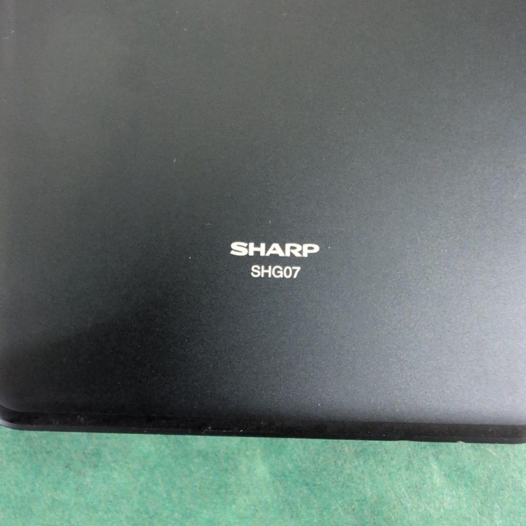 AQUOS SHG07 ブラック スマートフォン本体