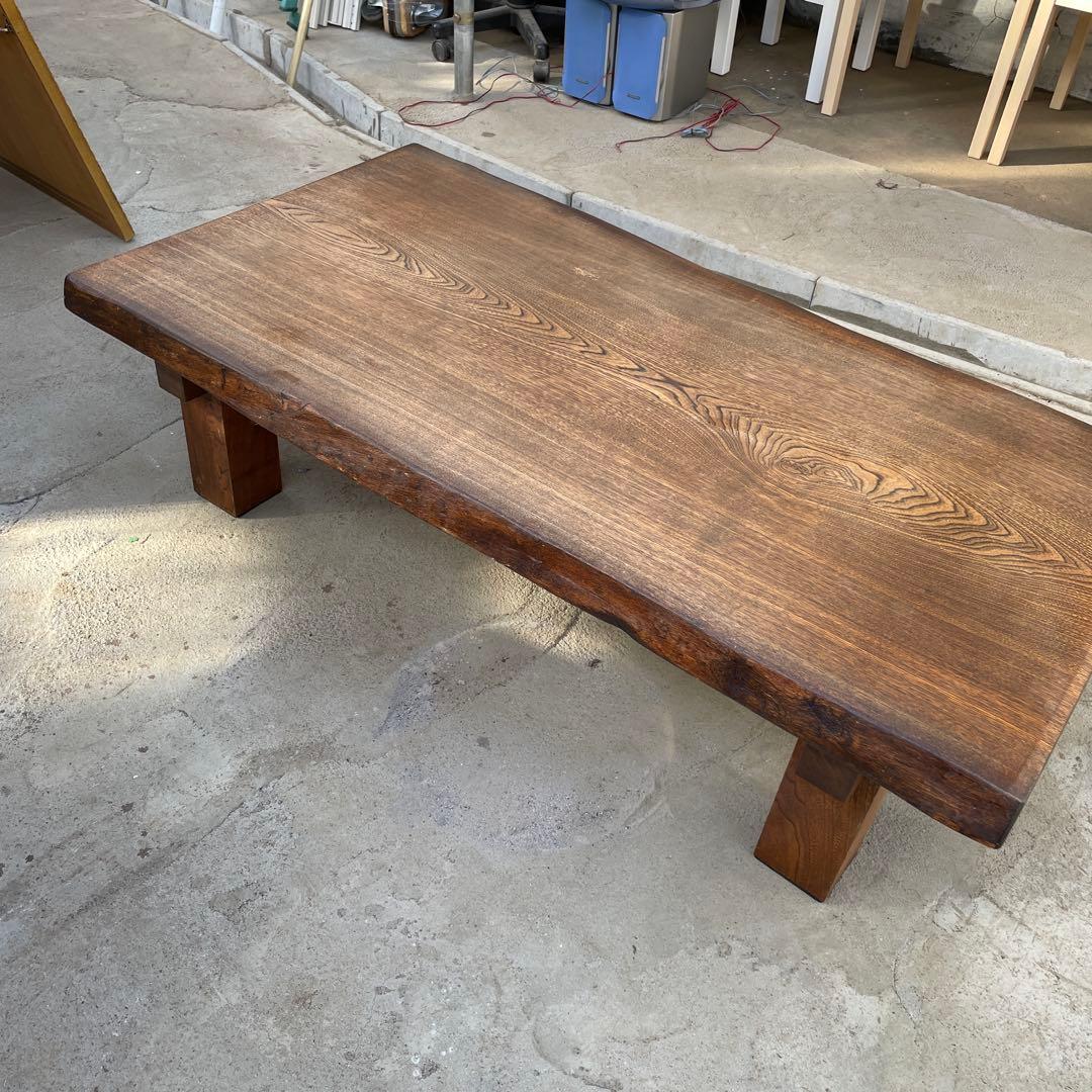 天然木 座卓 木の種類は不明です。 123cm x 67cm