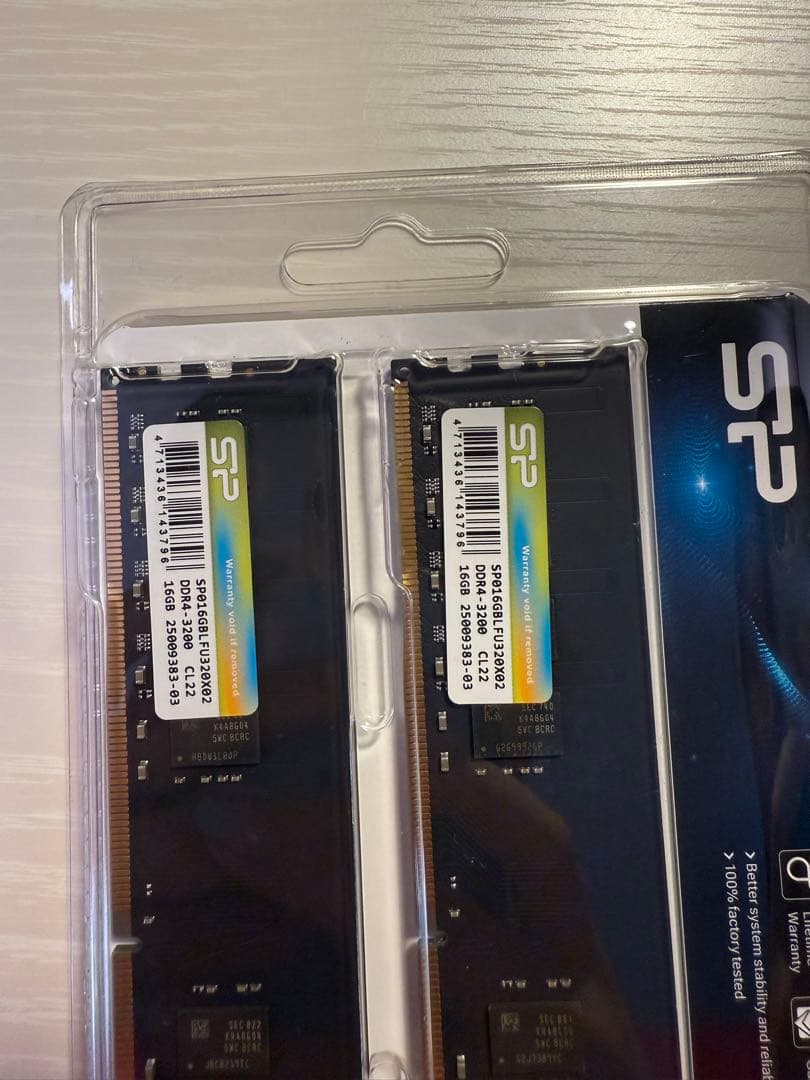 SP 32GB DDR4 メモリーキット