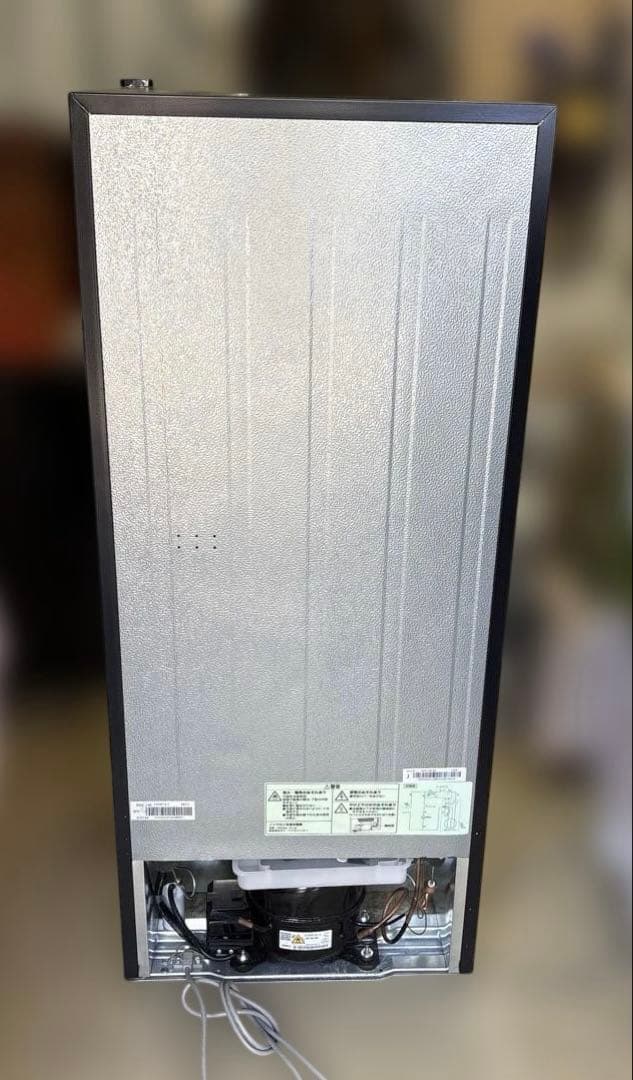 ニトリ　2ドア冷蔵庫　Nグラシア　NTR-106BK 2024年製　ブラック