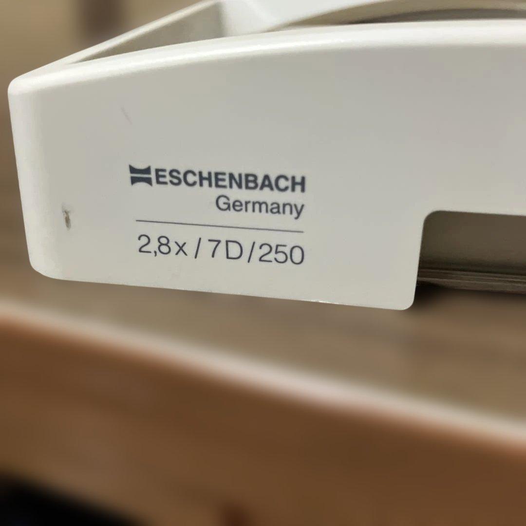 ドイツ製 エッシェンバッハ ハンドスタンドルーペ 2.8倍 2032 ・ケース付