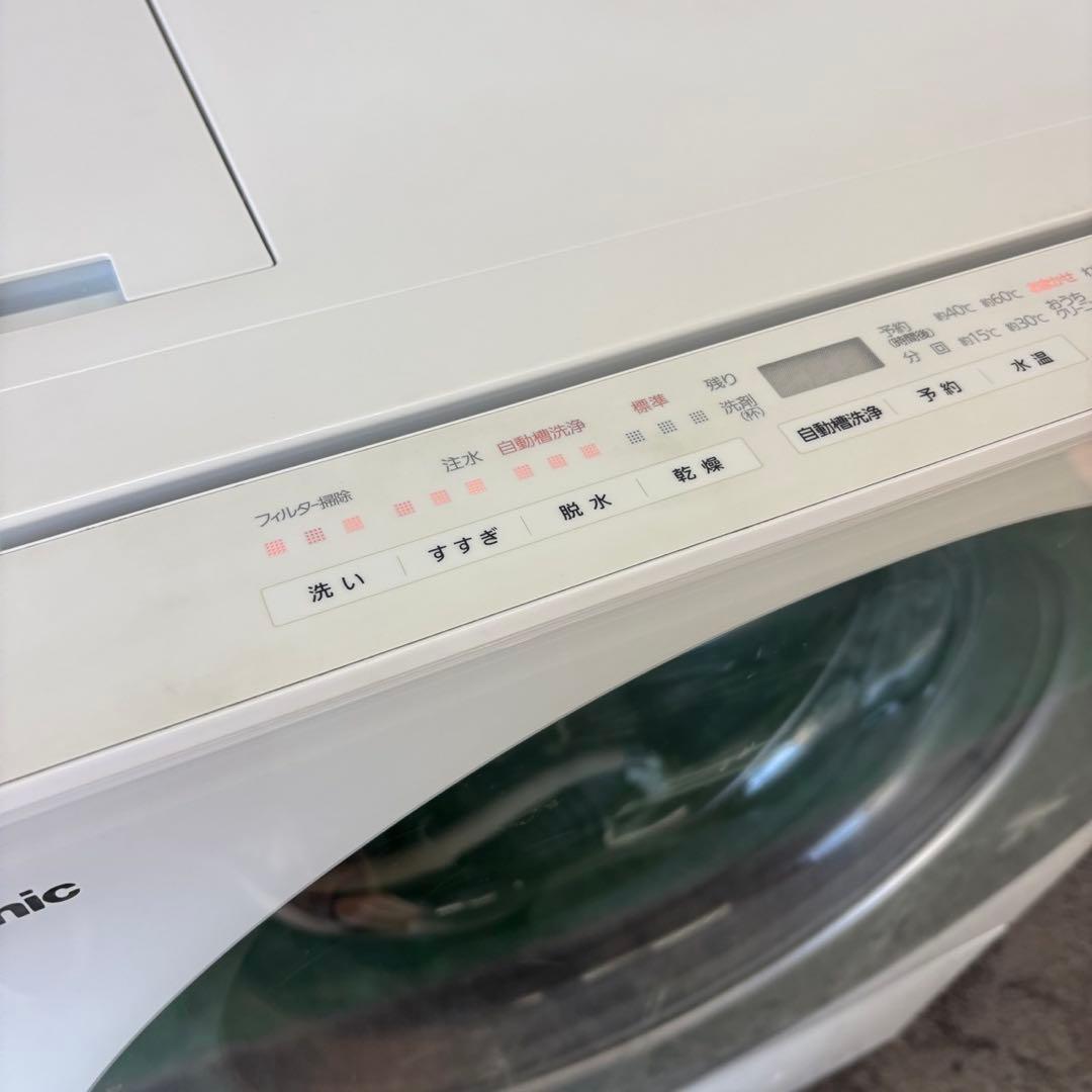 ★262　ドラム式洗濯機　パナソニック　乾燥　7キロ　安い　中古　設置無料　右開