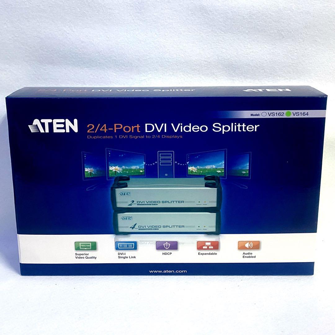 【未開封】ATEN DVI分配器 4ポート VS-164