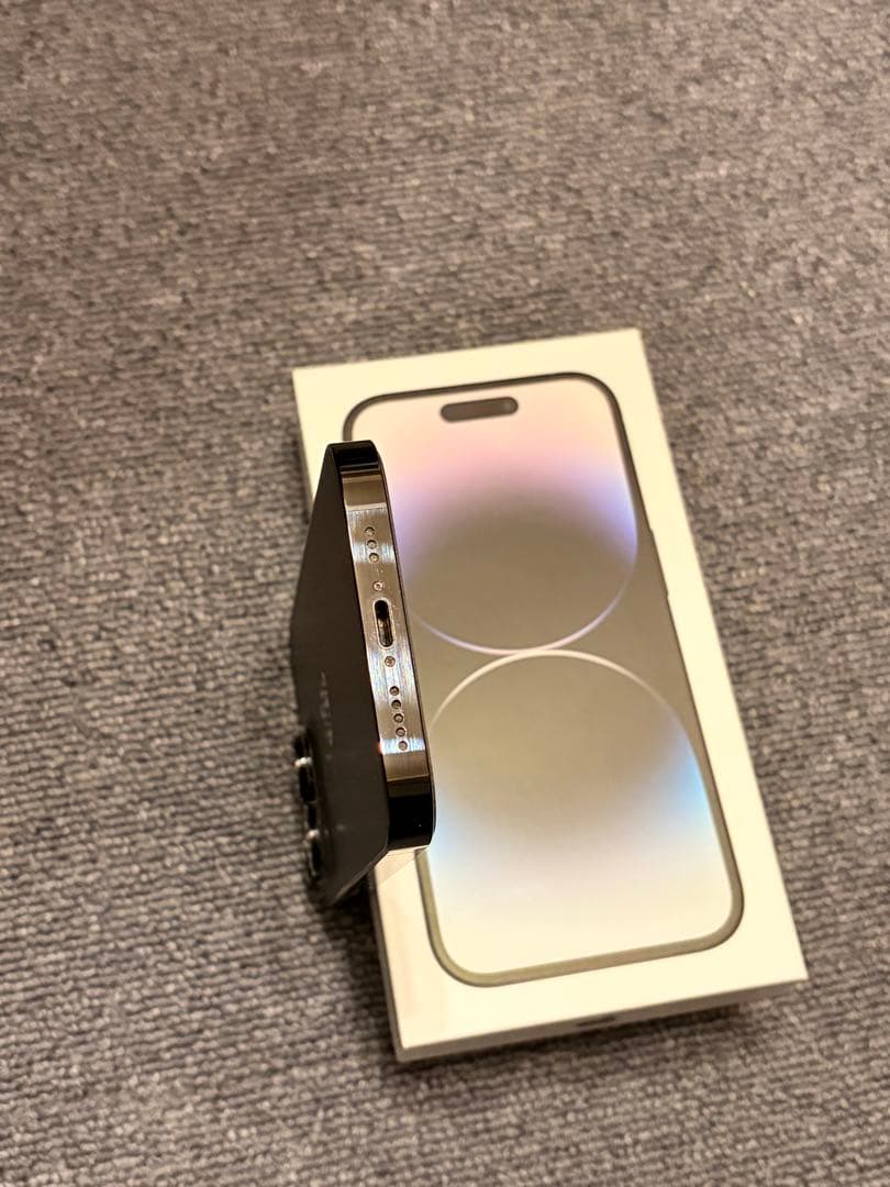 早い者勝ち！動作良好 iPhone14Pro 256GB 未使用ケーブル付き.