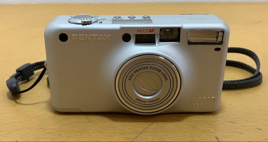 PENTAX ESPIO 120SW シルバー コンパクトフィルムカメラ