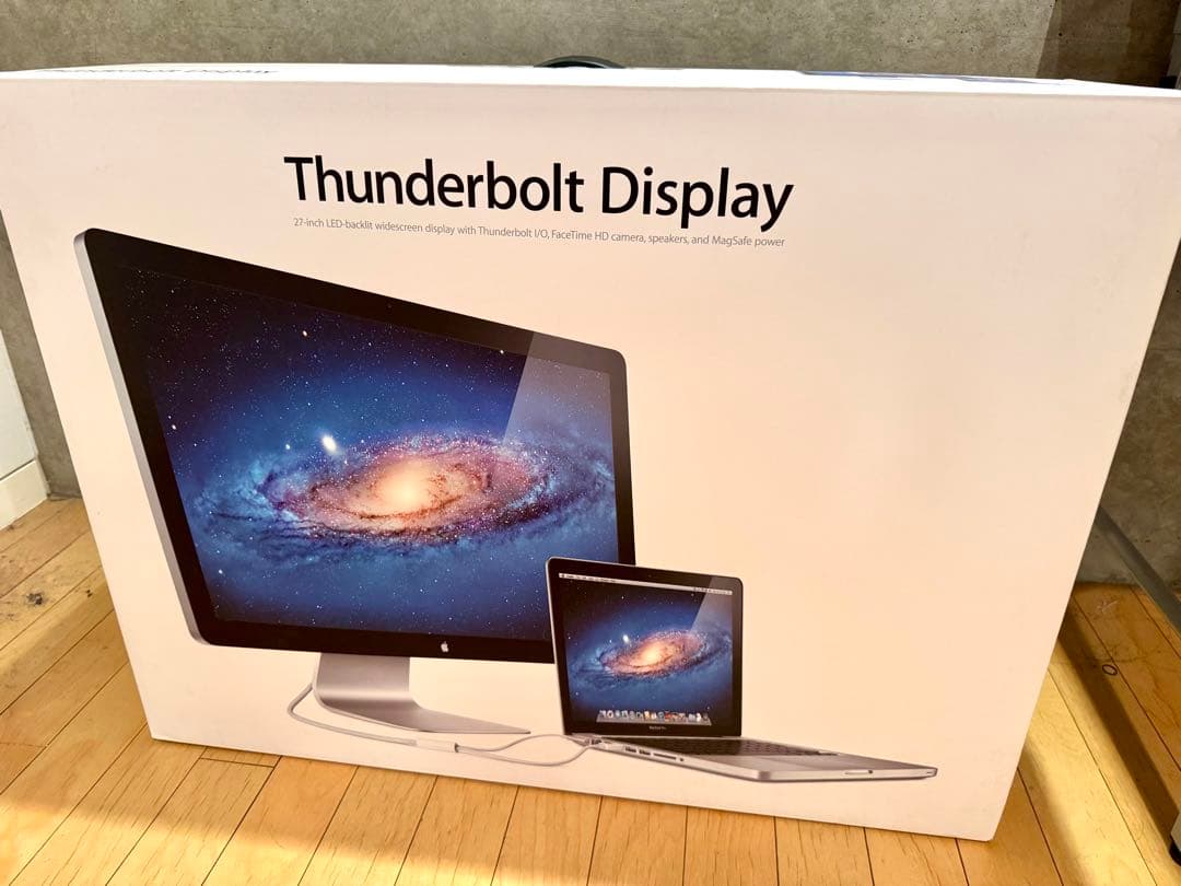 ディスプレイ・モニター本体 Apple Thunderbolt Display (27-inch)