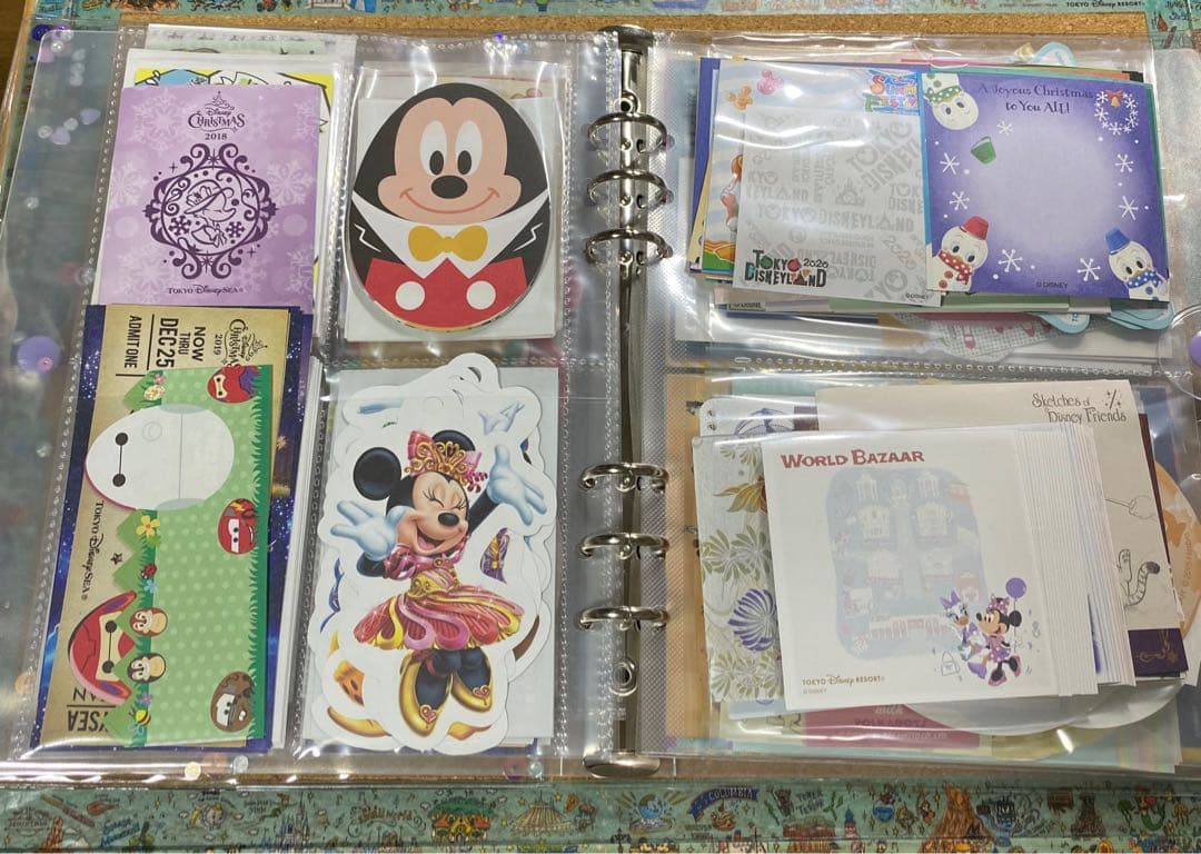 おすそ分けファイル No.590 ディズニーメモ バラメモ大量 メモ帳 素敵便