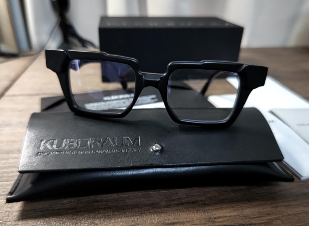 【KUBORAUM】クボラムK31/梨花さん愛用モデル/メガネサングラス/超美品