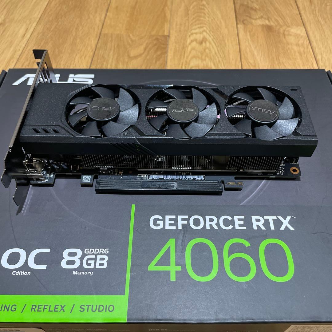 【新品】ASUS GEFORCE RTX 4060 OC Edition 8GB
