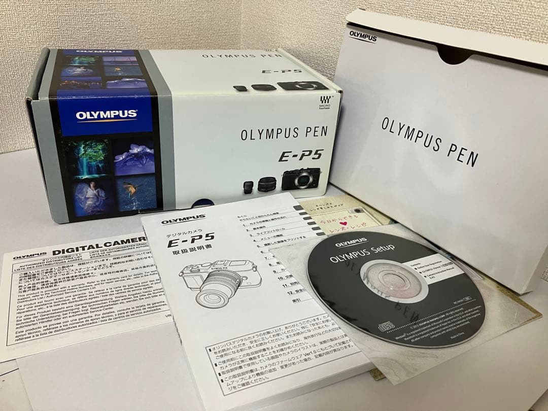 オリンパス OLYMPUS PEN E-P5 EVF付き 1520ショット