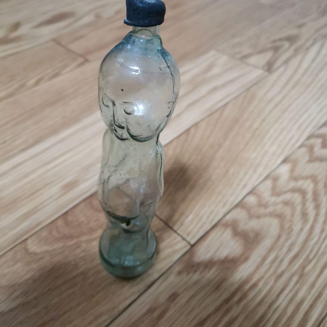 ガラス製キューピーニッキ水瓶