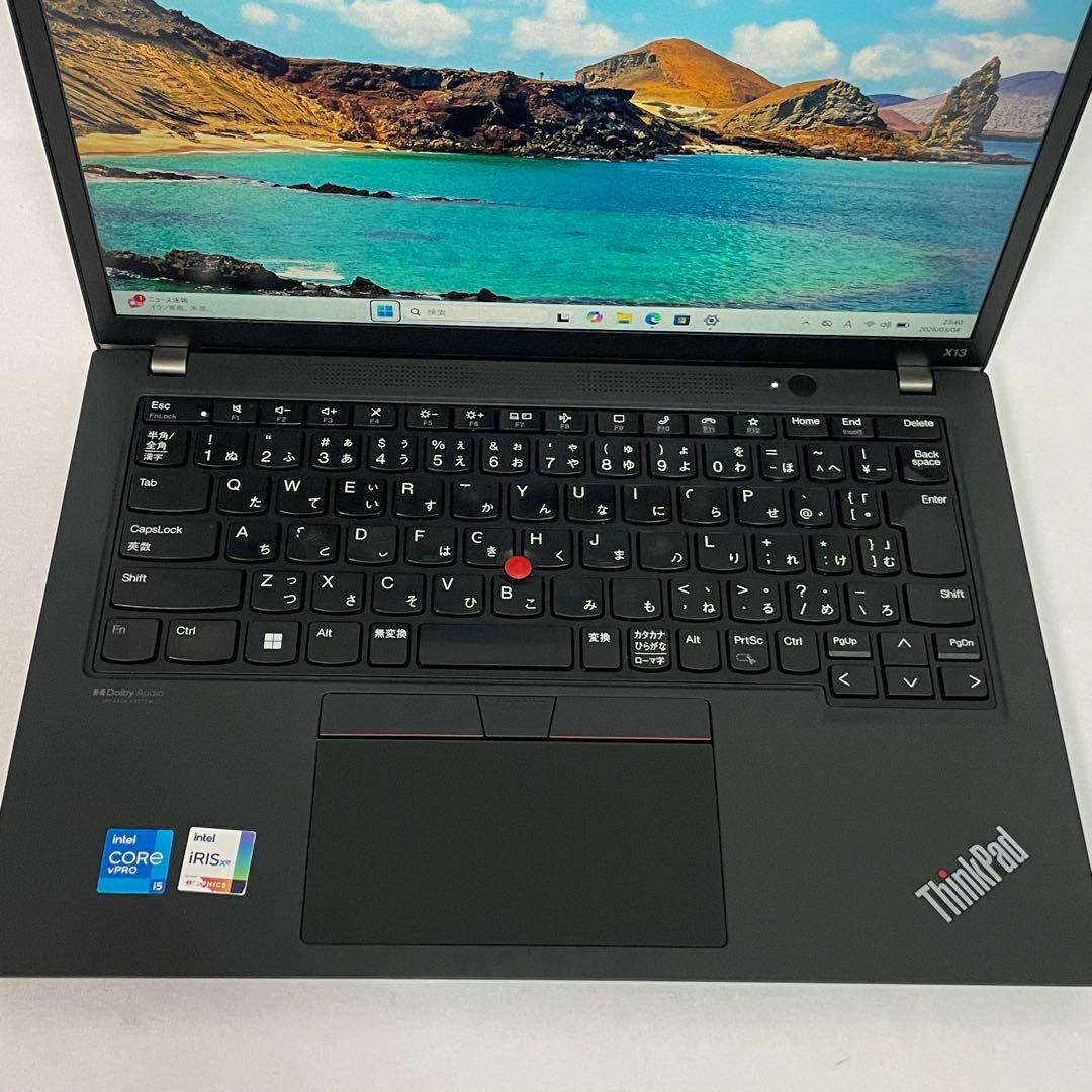 高性能ノートPC Lenovo ThinkPad X13 持ち運びに パソコン
