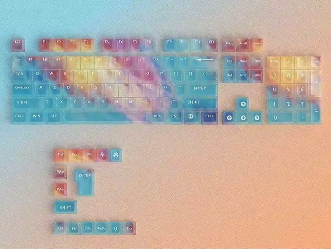 YUNZII X75 PRO 英語配列 (Kailh ジェリーフィッシュ軸）