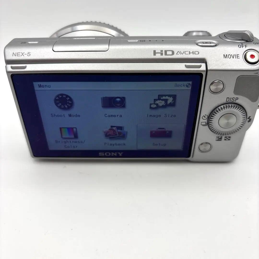 【完動品】SONY NEX-5 ミラーレス一眼カメラ　英語表記