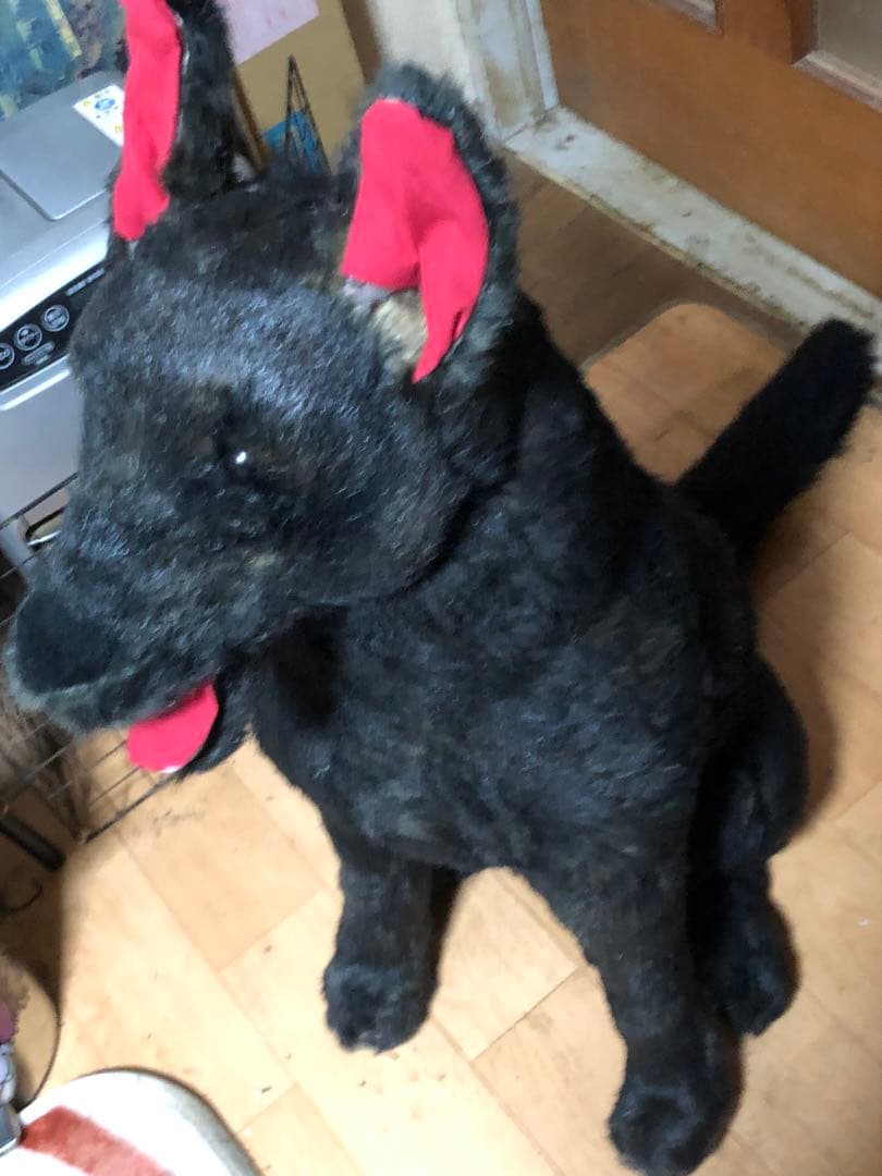 ☆値下げ！大特価☆大型犬ぬいぐるみ 黒