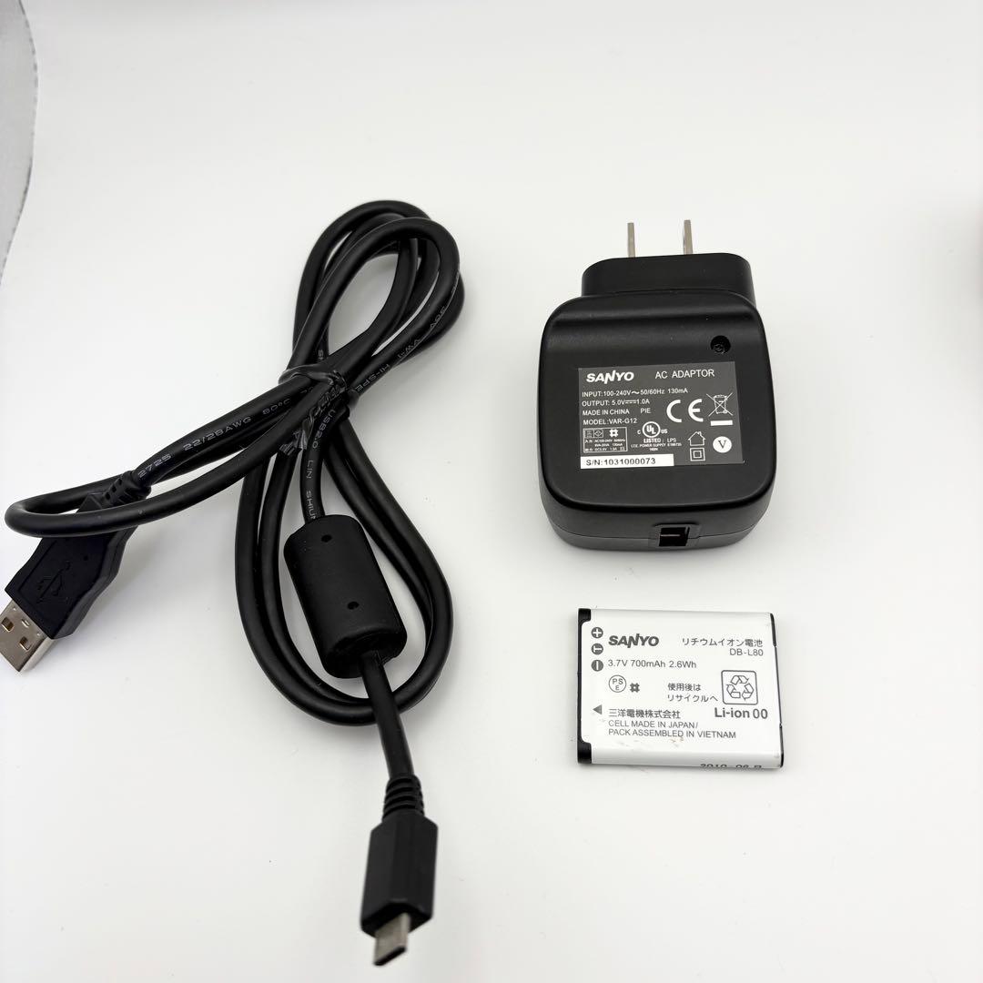 【動作確認済】SANYO Xacti DMX-CA100 防水デジタルカメラ