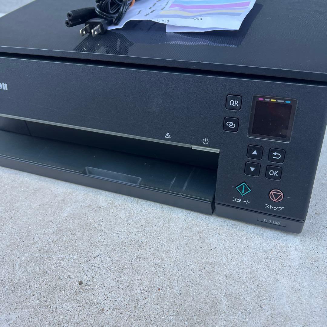 【総印刷枚数2500枚】Canon PIXUS TS7330 プリンタ