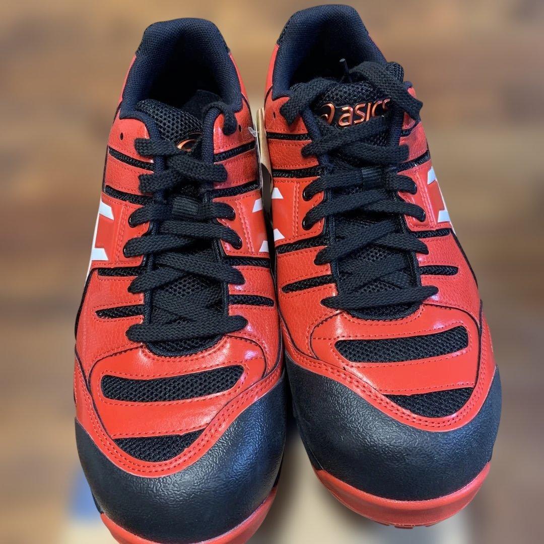 ASICS ウィンジョブ CP103 レッド/ホワイト