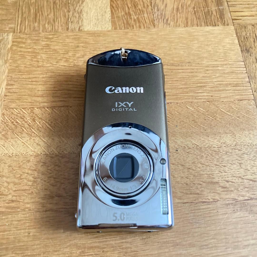 美品SALE Canon IXY デジタルL3 超コンパクトデジカメ　ブラウン