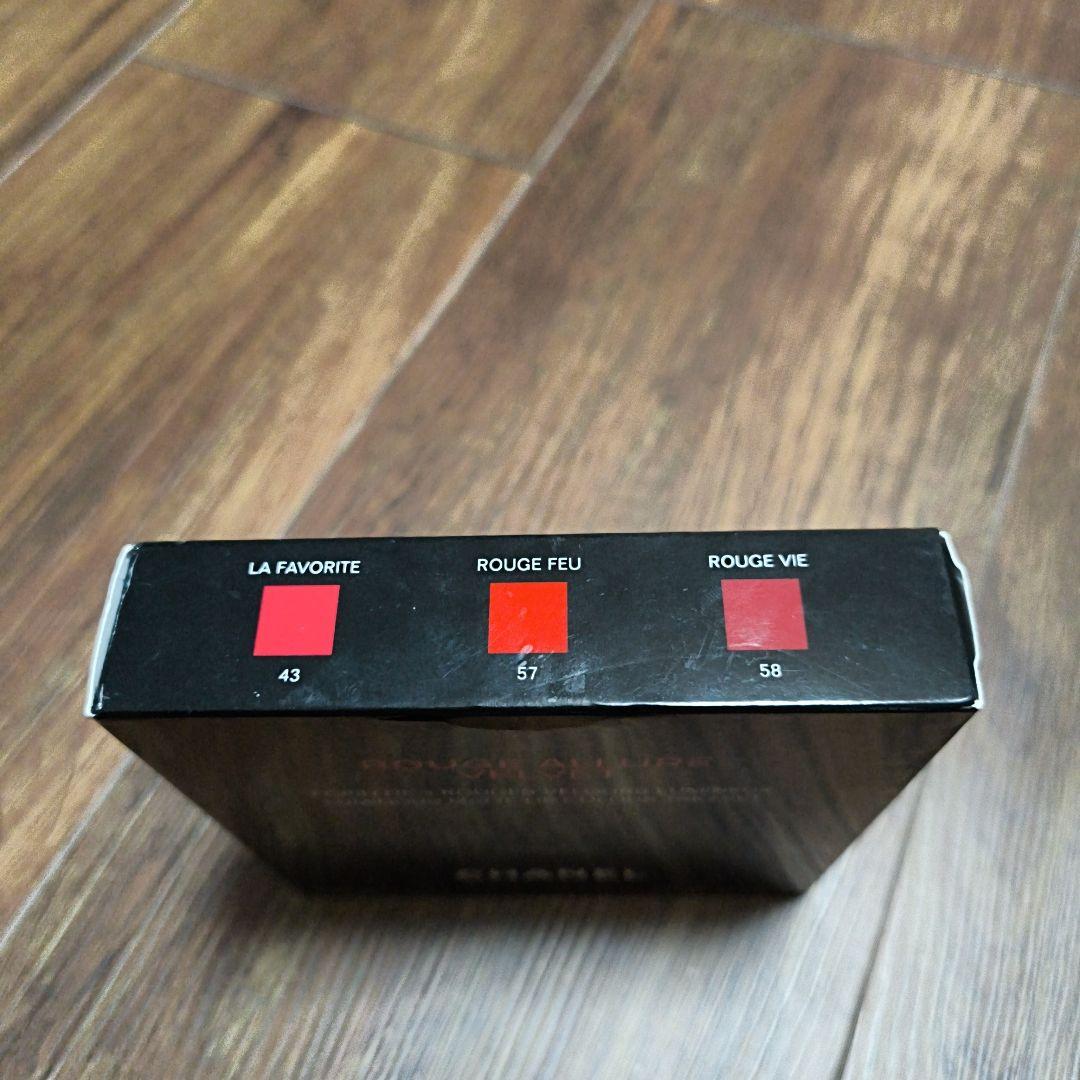 CHANEL ROUGE ALLURE VELVET 限定版 3色セット