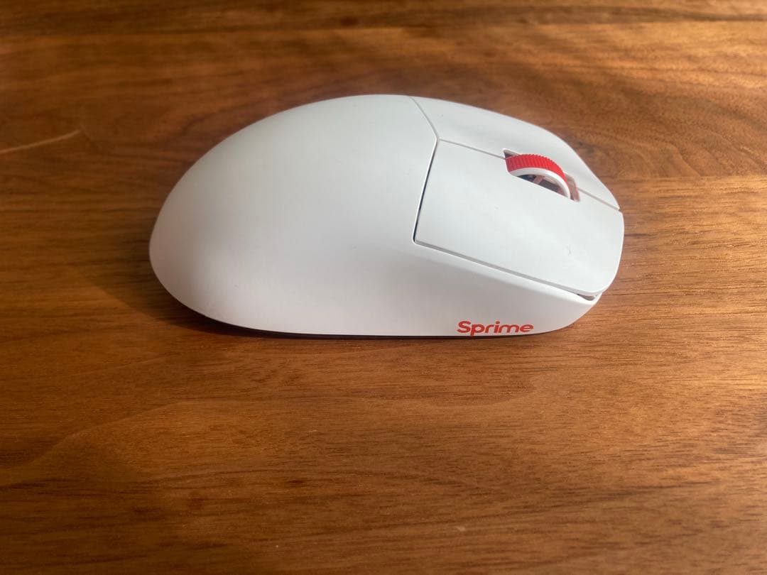 Sprime PM1 ホワイトエルゴノミックマウス