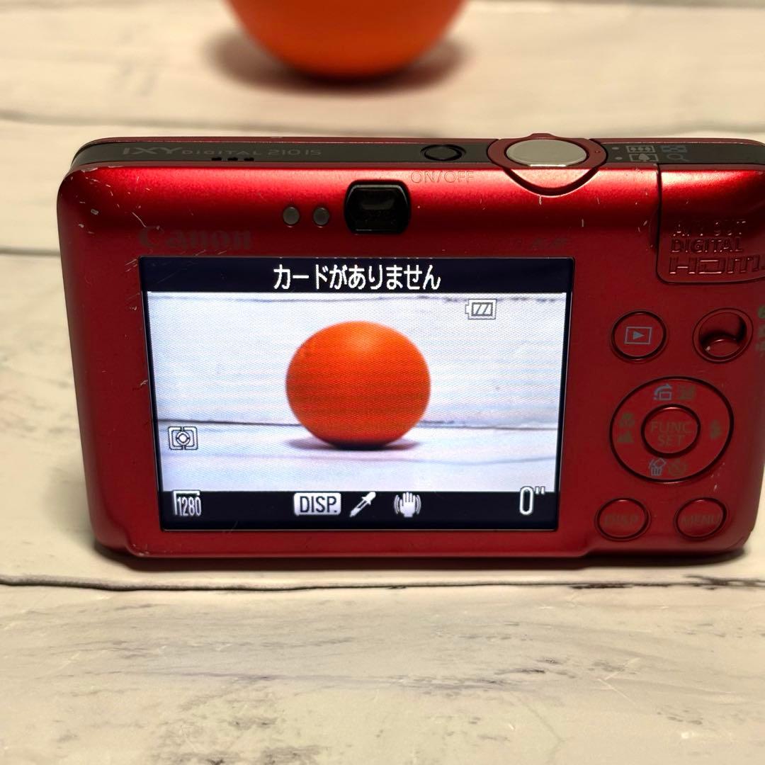 【動作確認済】Canon IXY DIGITAL 210 IS レッド