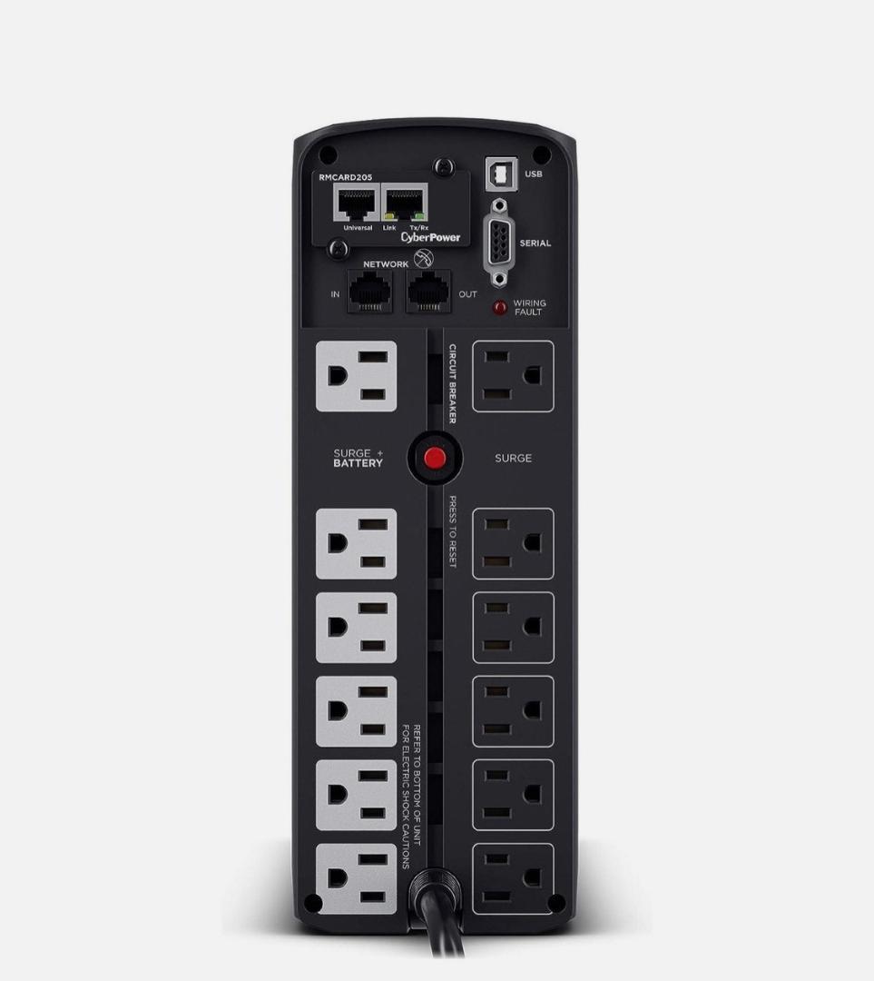 【米国120V仕様】CyberPower 1500VA/1000W 正弦波