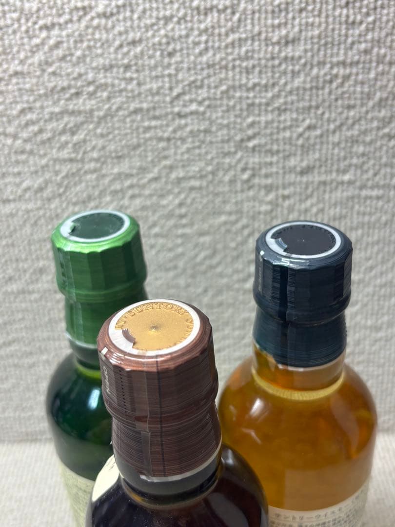 サントリー　山崎　白州　知多　ミニボトル　180ml 未開封 フルコンプセット