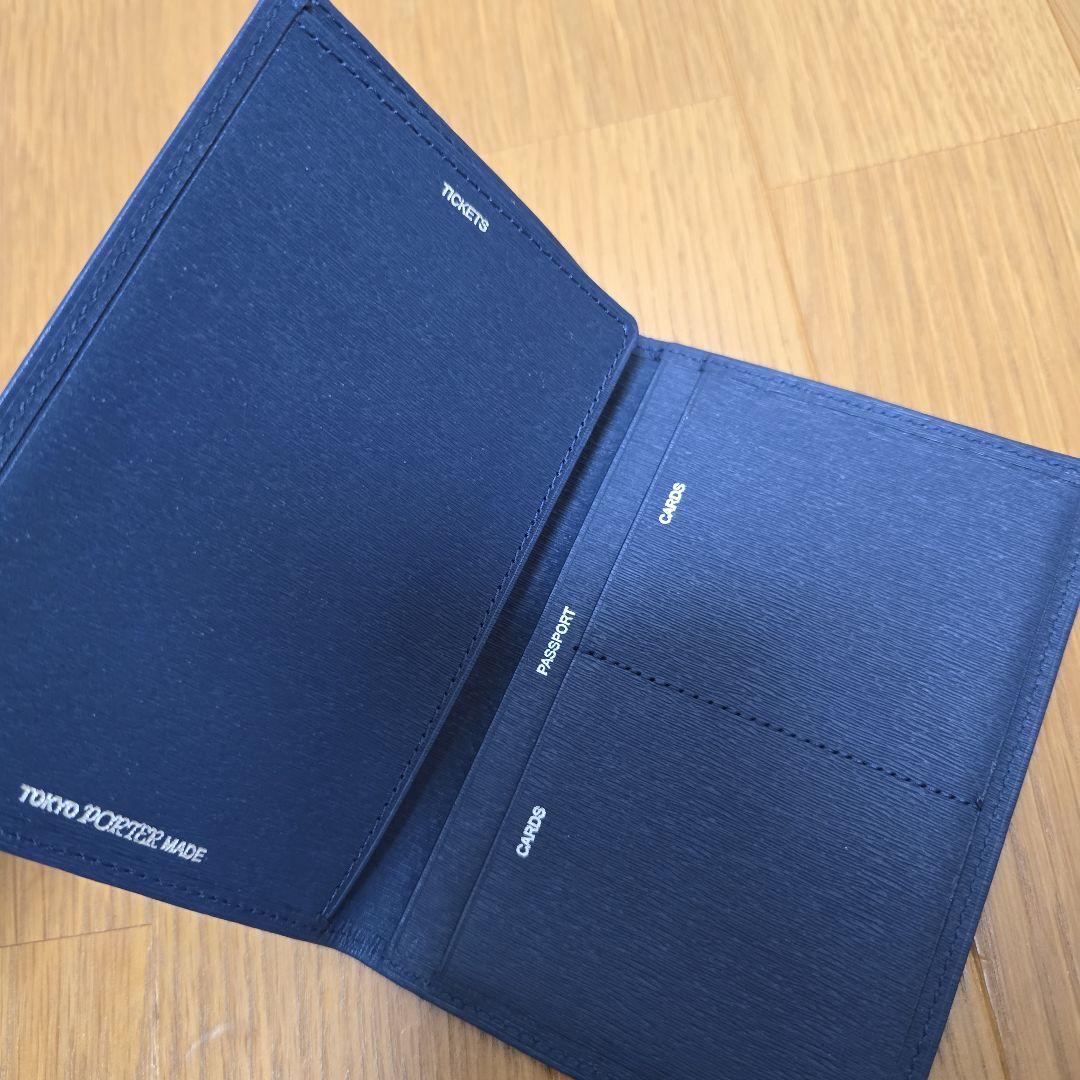 PORTER パスポートケース ネイビー