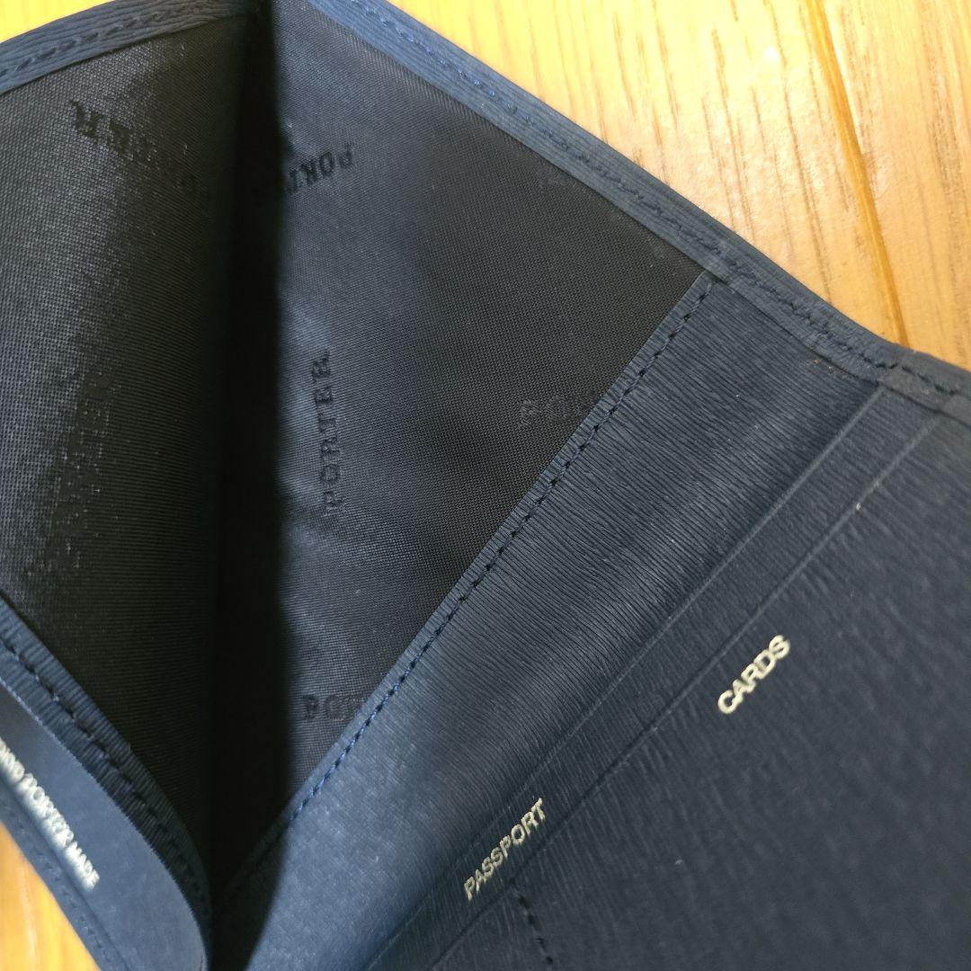 PORTER パスポートケース ネイビー