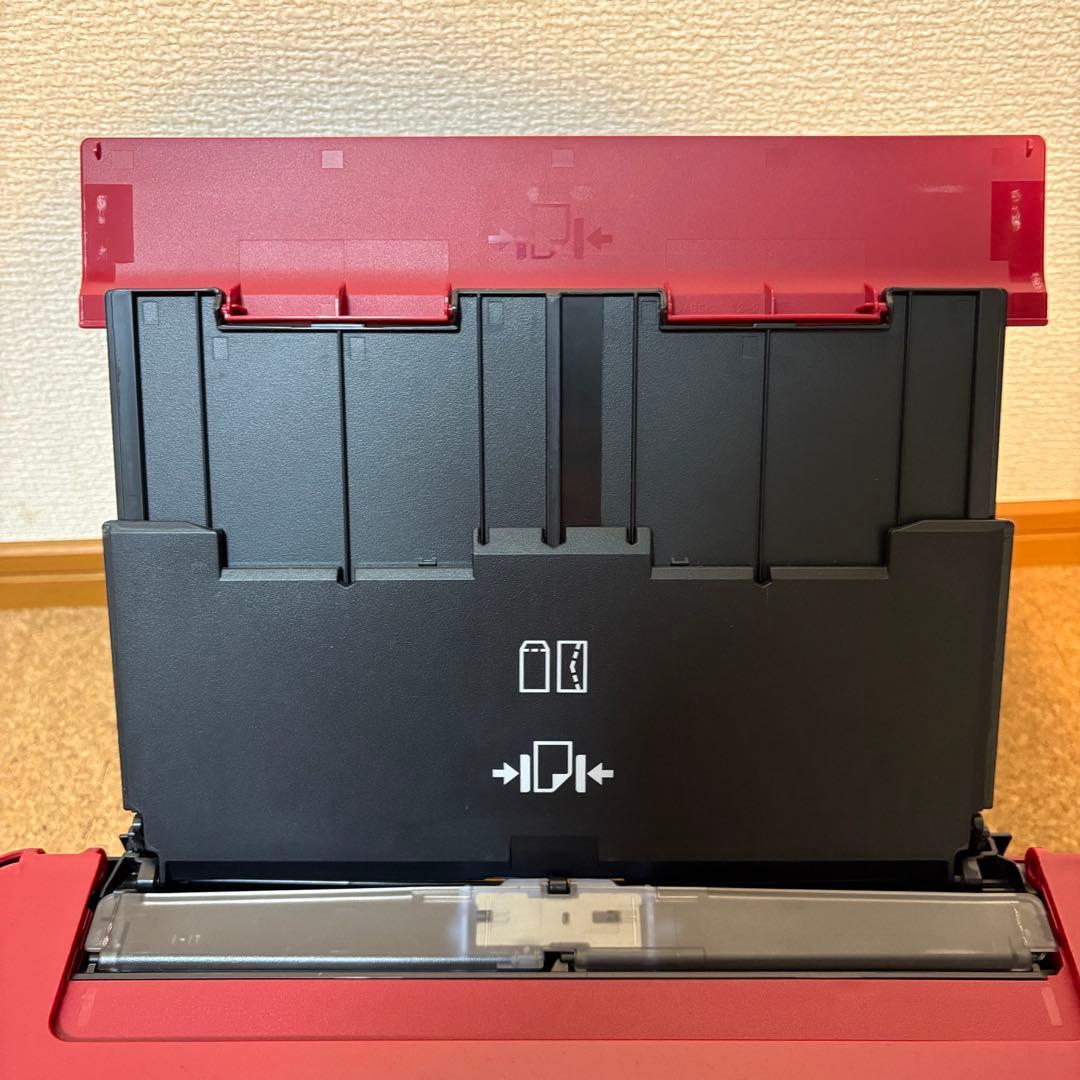 【美品】総印刷480枚！インク新品！Canon プリンター TS8130 レッド