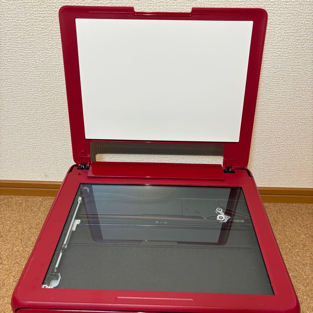 【美品】総印刷480枚！インク新品！Canon プリンター TS8130 レッド