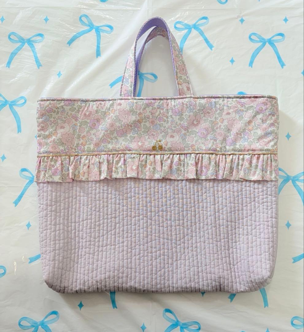 ベッツィ×ヌビ　レッスンバッグ　上履き入れ　体操服袋　ハンドメイド