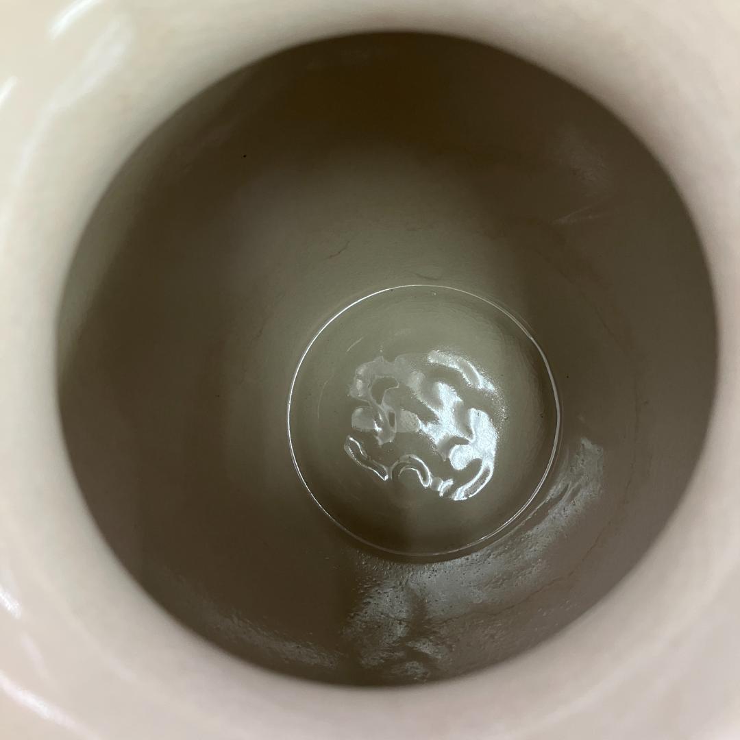 九谷焼 秀幸 花瓶 鴛鴦 菊 共箱付き　　 R8SB356