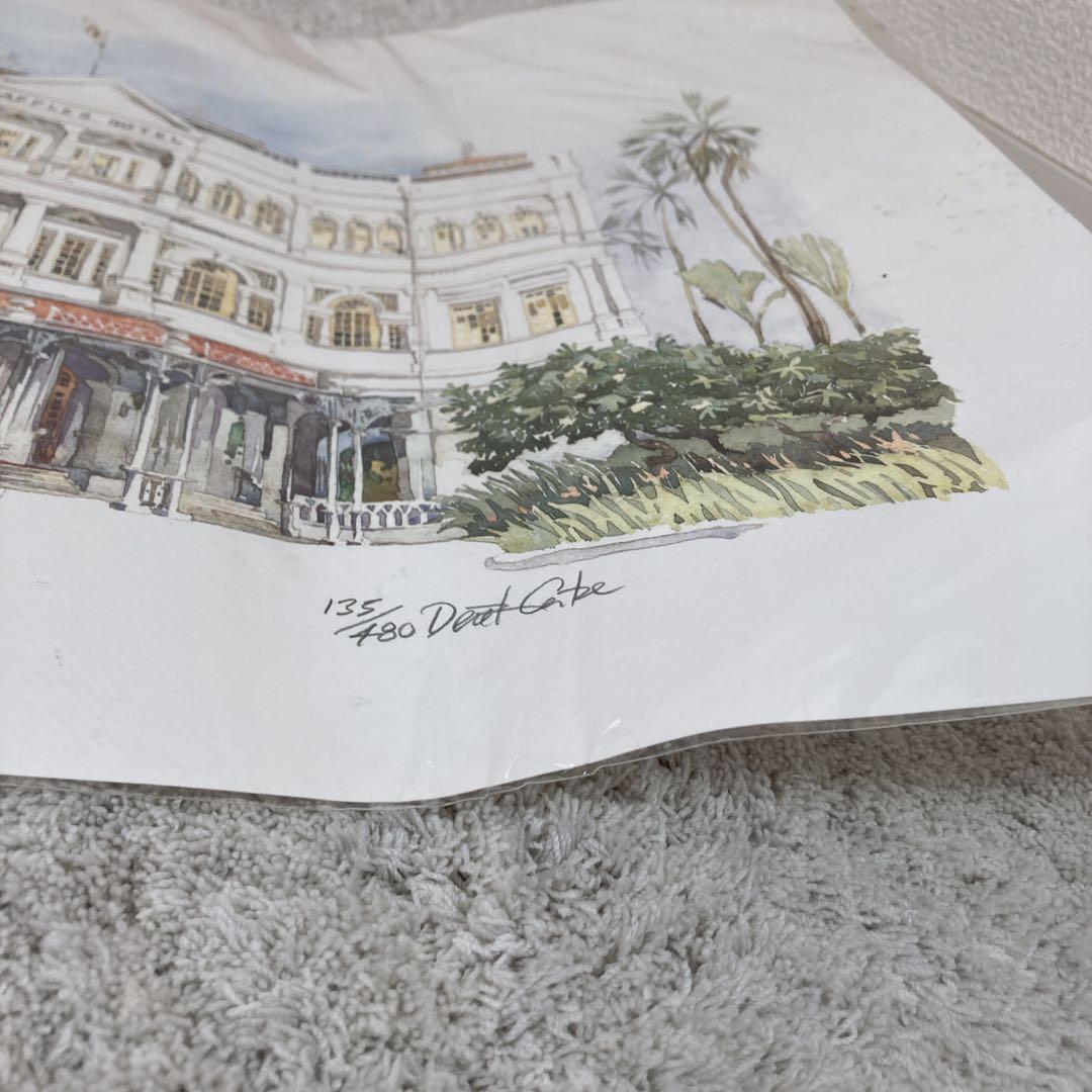 未使用品　シンガポールRaffles Hotel シリアル入り　ラッフルズホテル